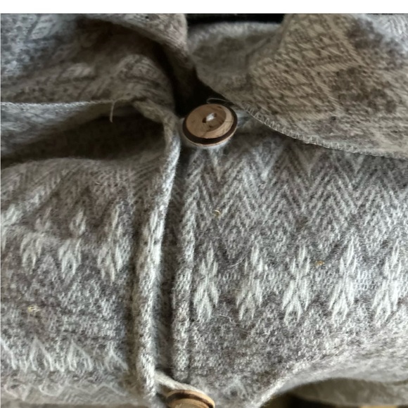 Textiles Poncho Adult One Size Woven Serape Blanket 100% Wool (100%Lana) MEXICO - Picture 6 of 7